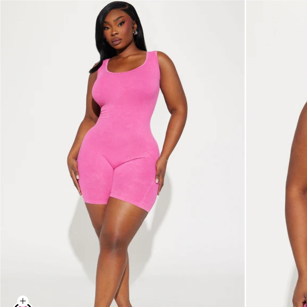 Women's Pink Sleeveless Jumpsuit